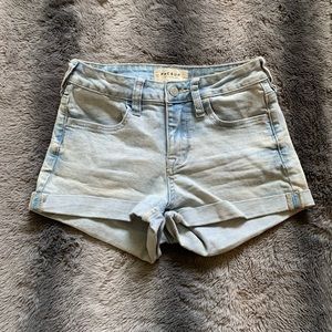 Pacsun Super Stretch Shortie Shorts